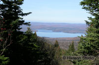 Pittsburg, NH - 1st Connecticut Lake from Mt. Magalloway